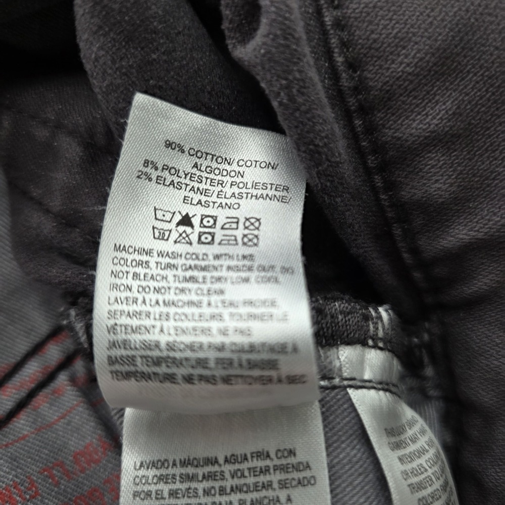Lucky Brand Jeans Men's 31x32 Gray 410 Athletic Straight Stretch Denim Classic - Picture 8 of 9